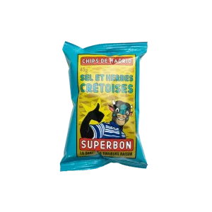 Cretan Herbs Potato Crisps 36 x 45g