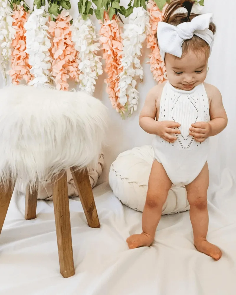 CROCHET HALTER ROMPER