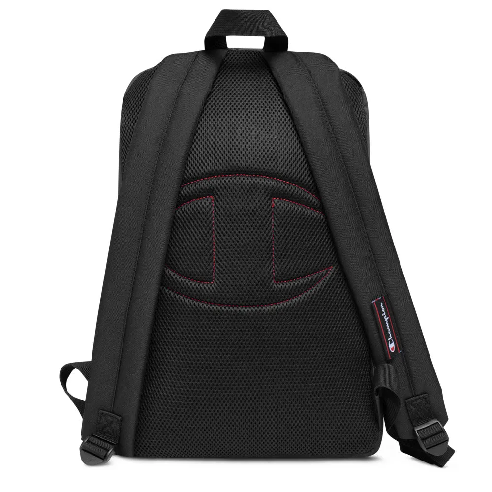 Crown Embroidered Champion Backpack
