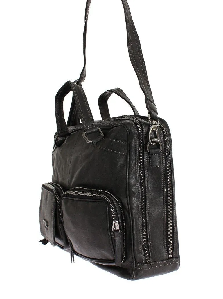 Dark Gray Messenger Laptop Bag for Men or Shoulder Bag for Men