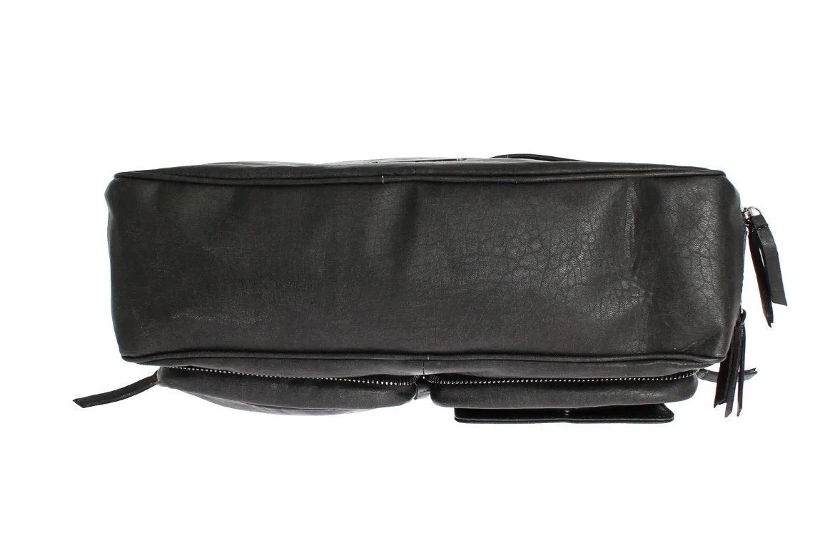 Dark Gray Messenger Laptop Bag for Men or Shoulder Bag for Men