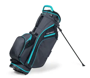 Datrek Go Lite Hybrid Golf Stand Bag Charcoal/Turquoise/Black