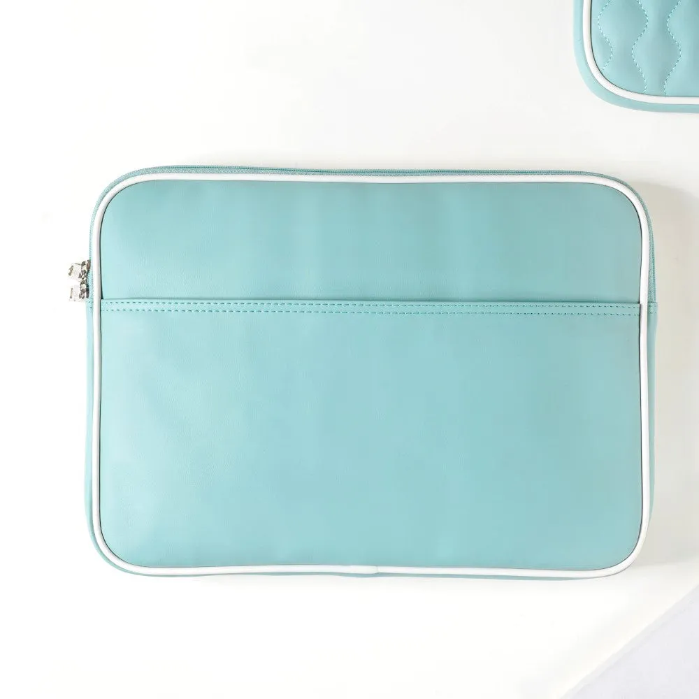 Designer Waterproof Laptop Sleeve Seagreen