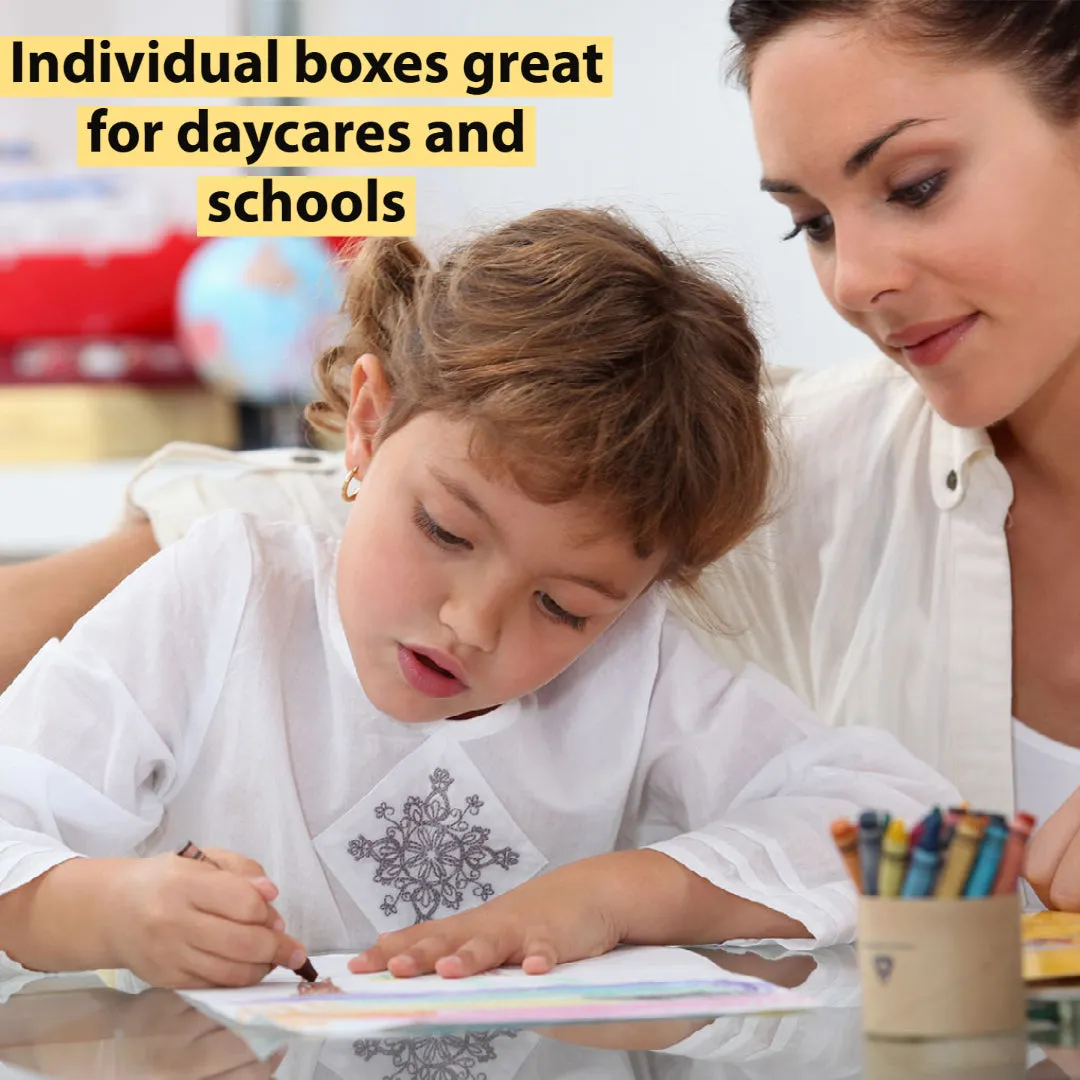 Diamond Wipes Kids 4 Color Crayons Box Set