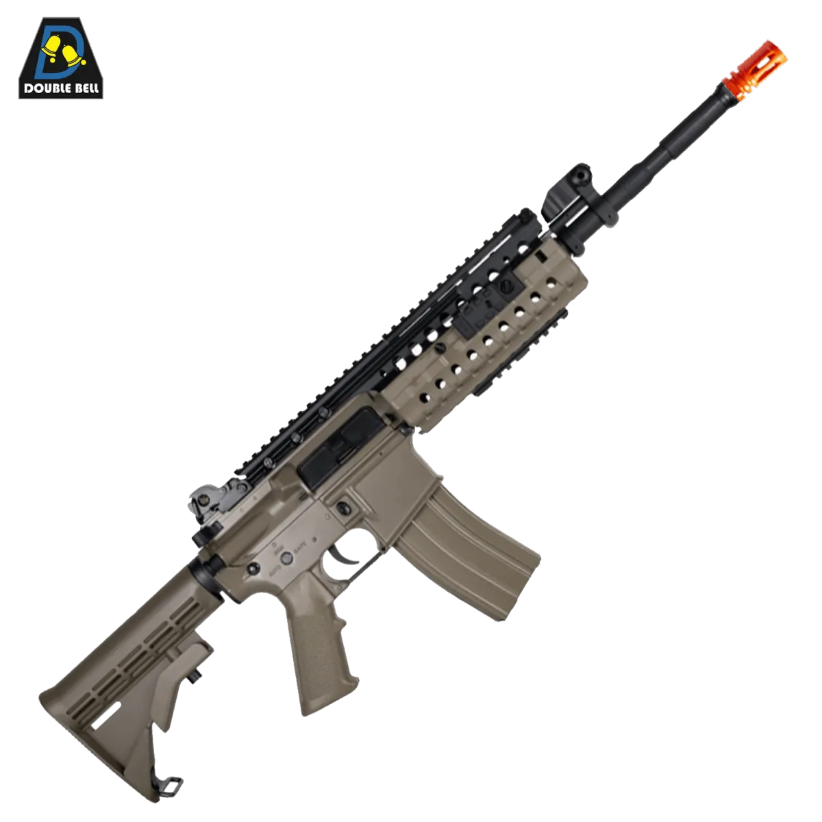 Double Bell M4SS Nylon Gel Blaster - Tan