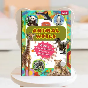 Educational Montessori English Audio Book  Preschool Learning Activity Book - Sensory Toys Puzzle Toys Children's Learning eBooks