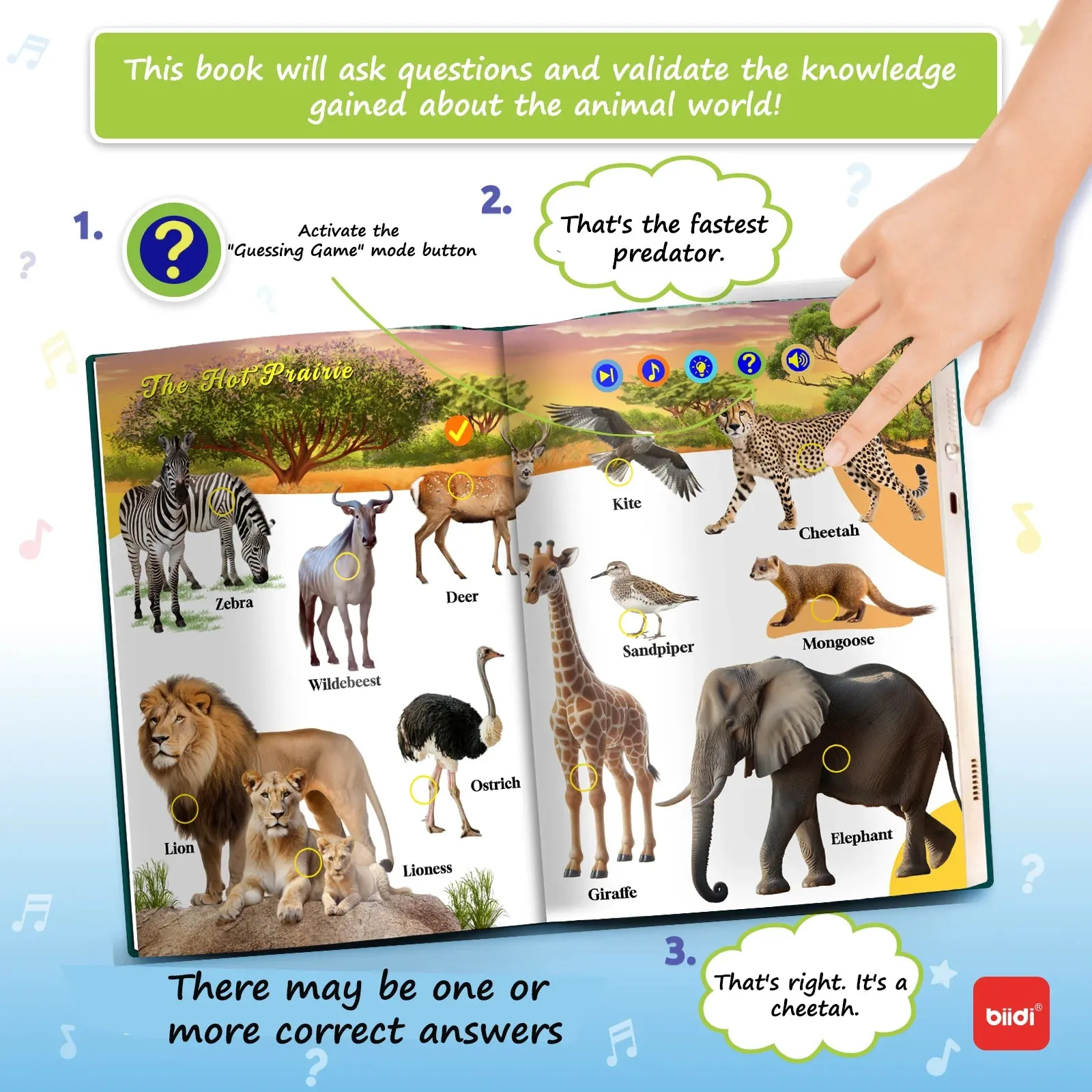 Educational Montessori English Audio Book  Preschool Learning Activity Book - Sensory Toys Puzzle Toys Children's Learning eBooks