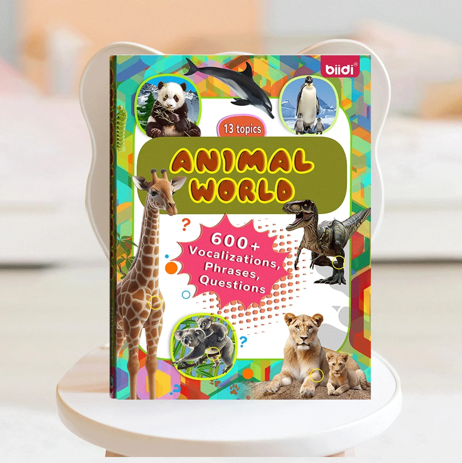 Educational Montessori English Audio Book  Preschool Learning Activity Book - Sensory Toys Puzzle Toys Children's Learning eBooks