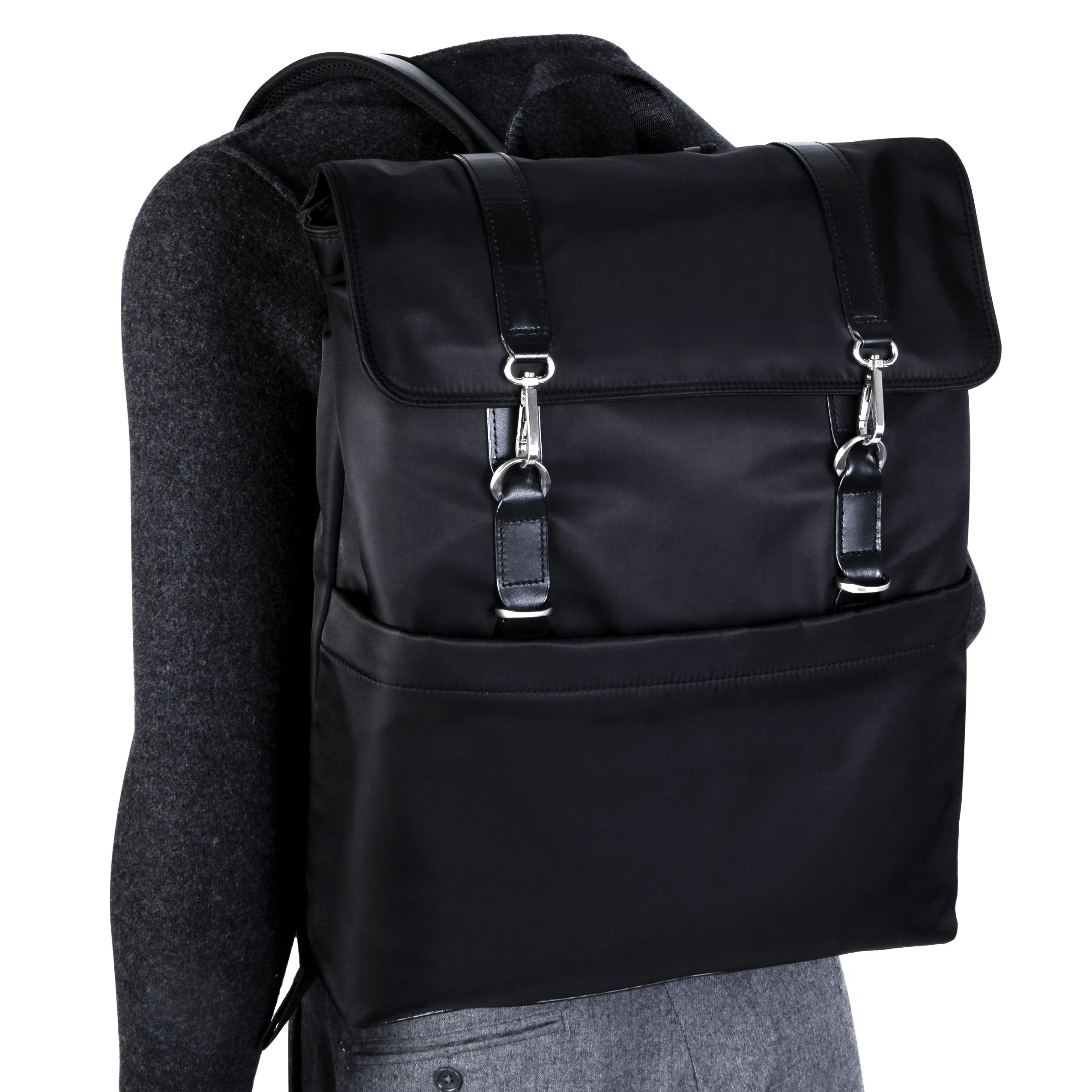 ELEMENT | 17” Nylon Flap Over Laptop Backpack