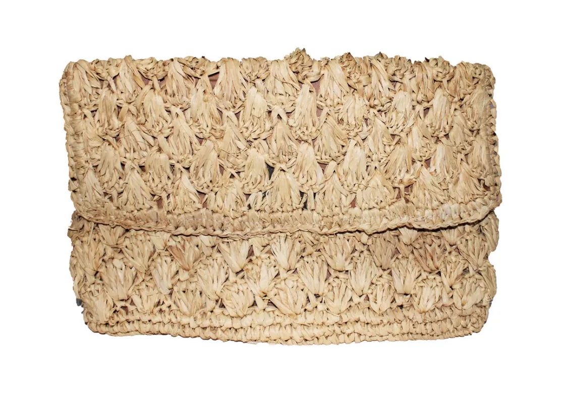 Esme Woven Clutch