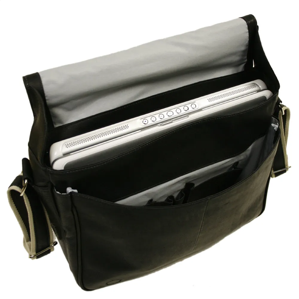 EXPANDABLE MESSENGER BAG