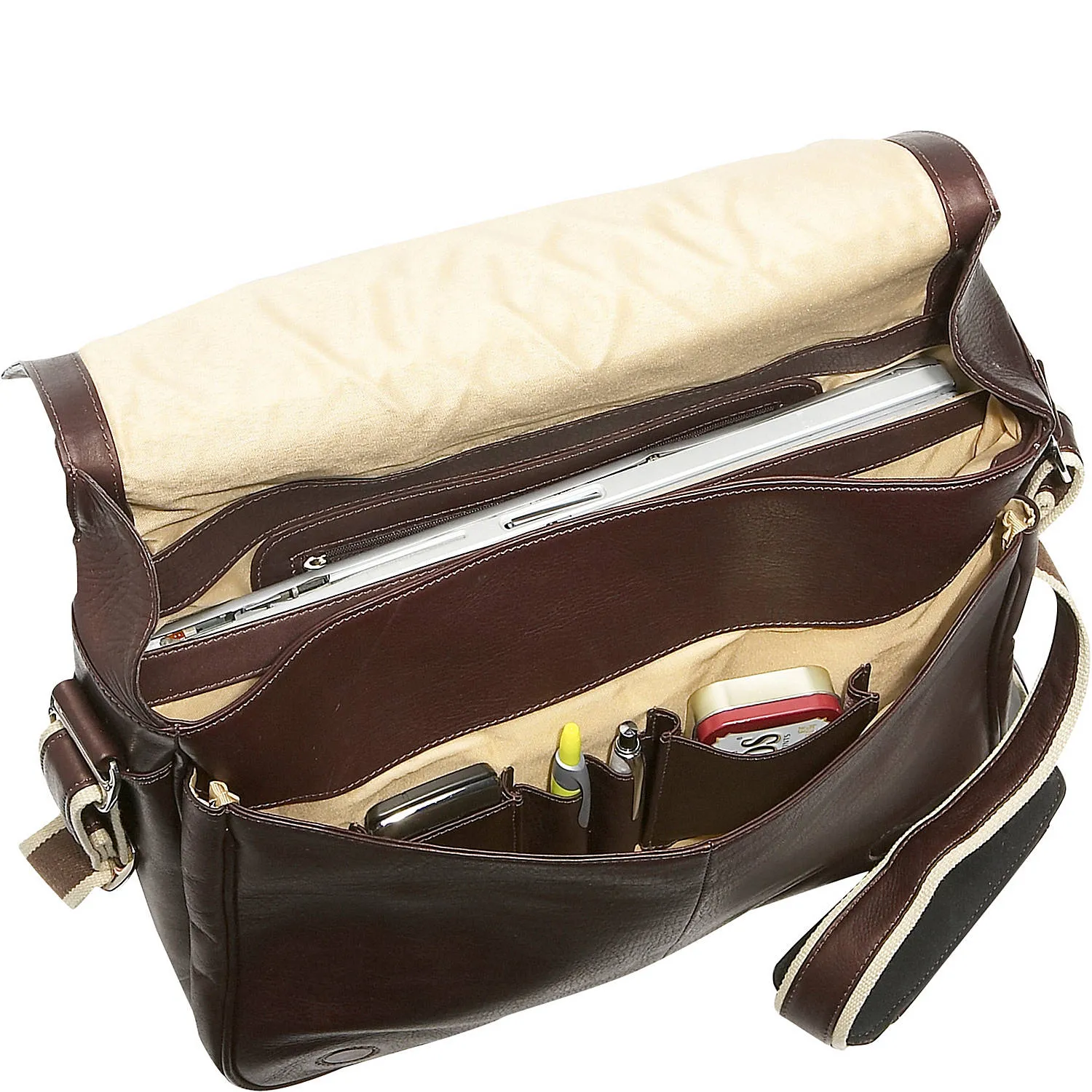 EXPANDABLE MESSENGER BAG