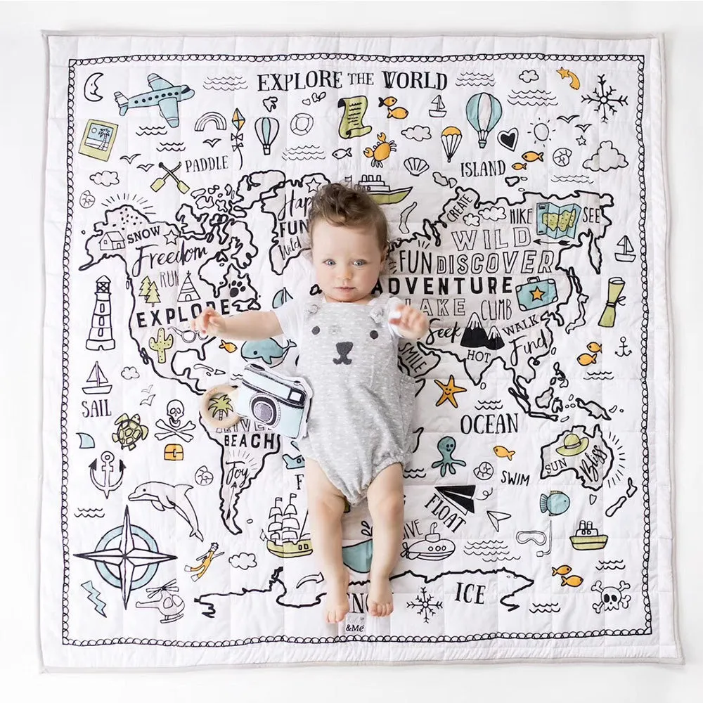 Explore & Play Reversible Crawling Mat