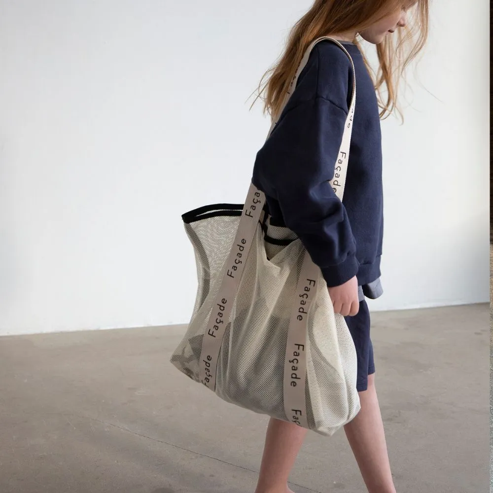 Façade Tote Bag - Cream