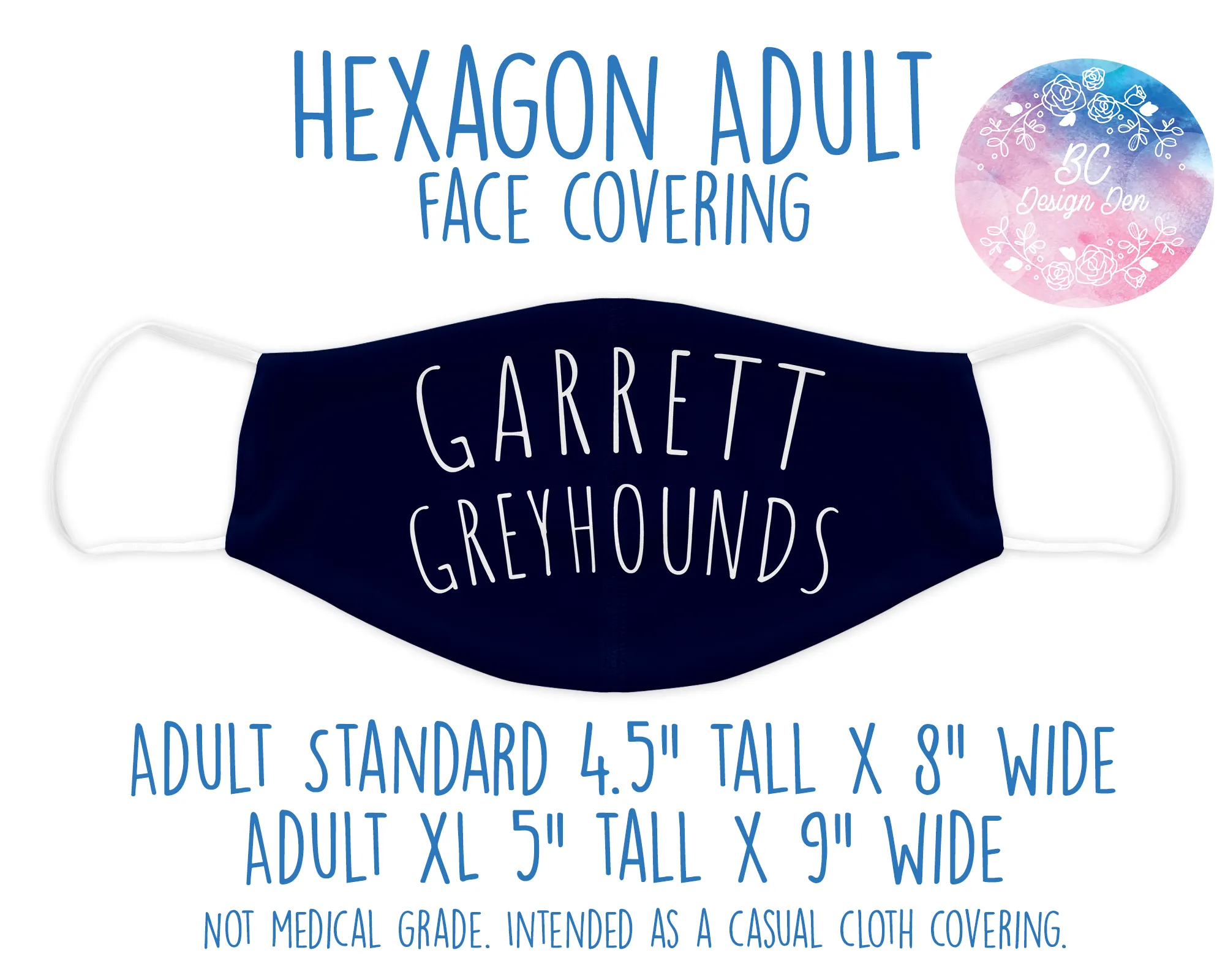 Face Covering Garrett Elementary