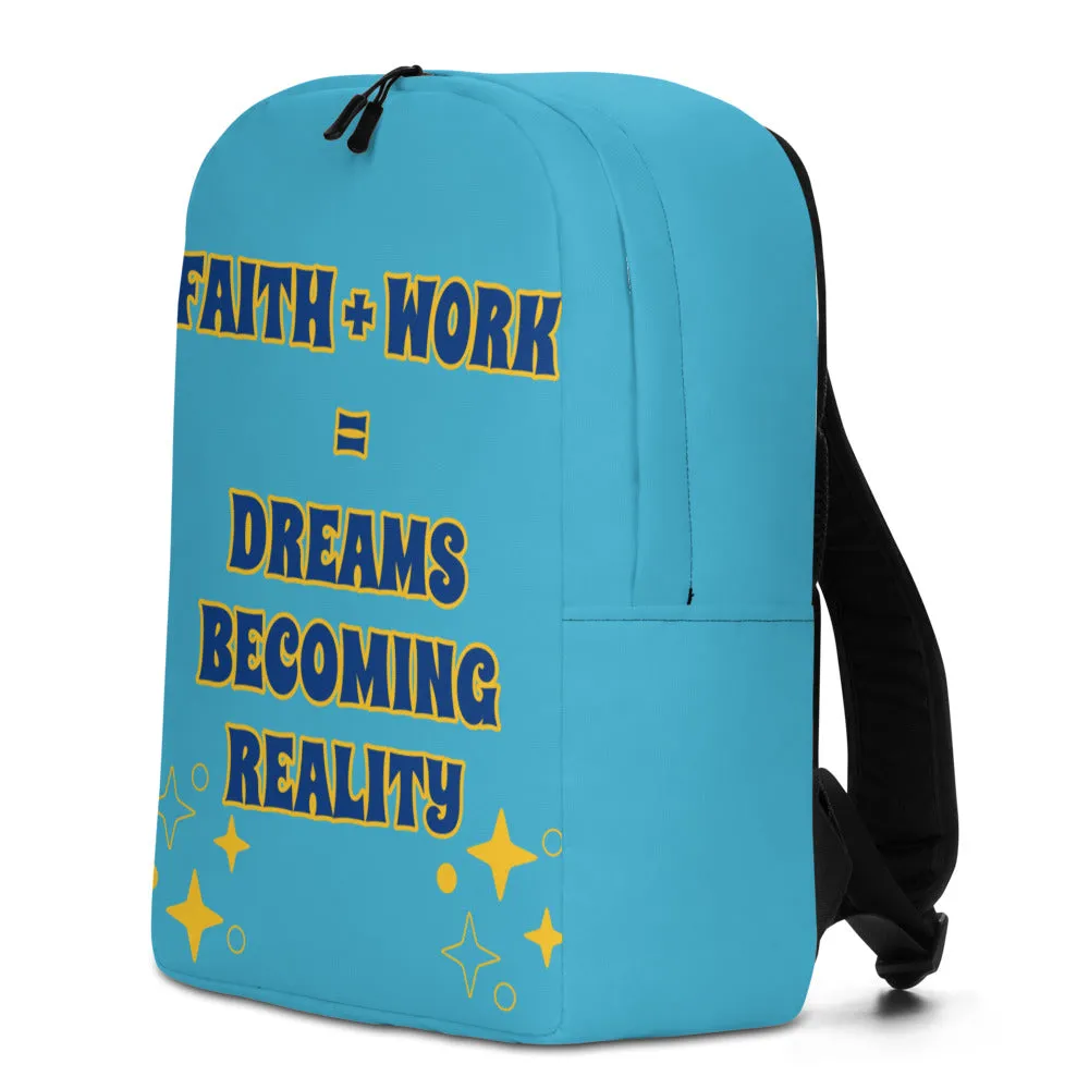 Faith   Work Minimalist Backpack