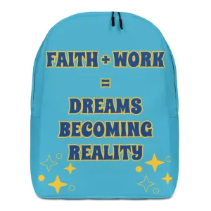 Faith   Work Minimalist Backpack