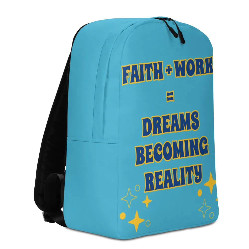 Faith   Work Minimalist Backpack
