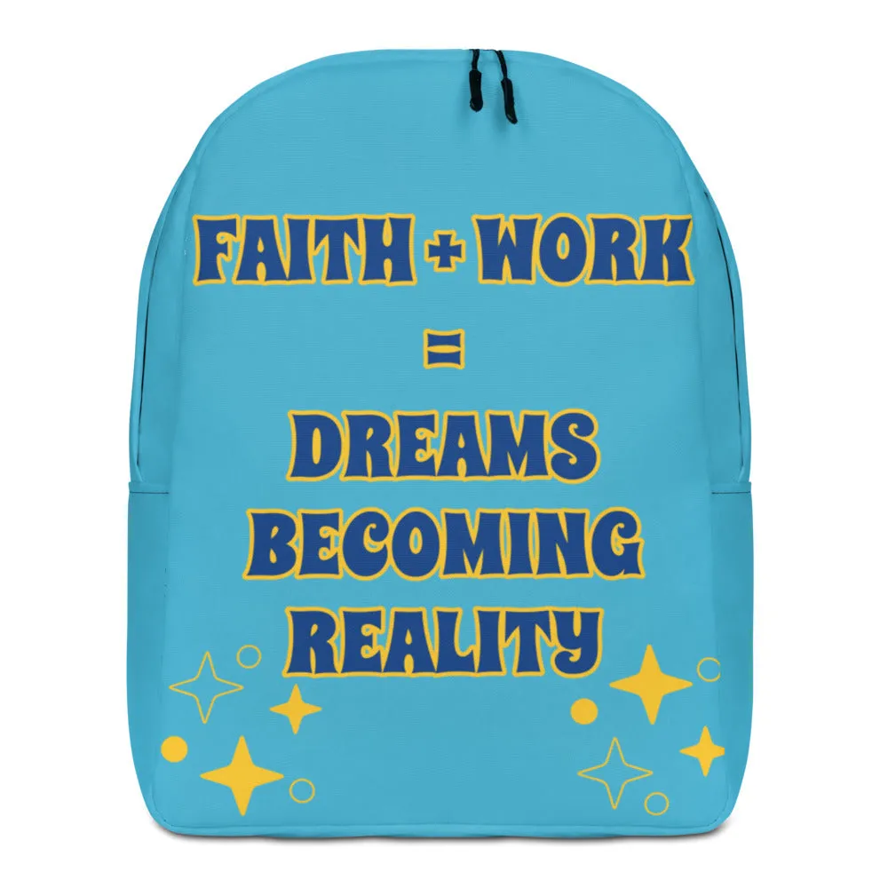 Faith   Work Minimalist Backpack