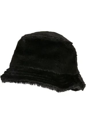 Fake Fur Bucket Hat One Size