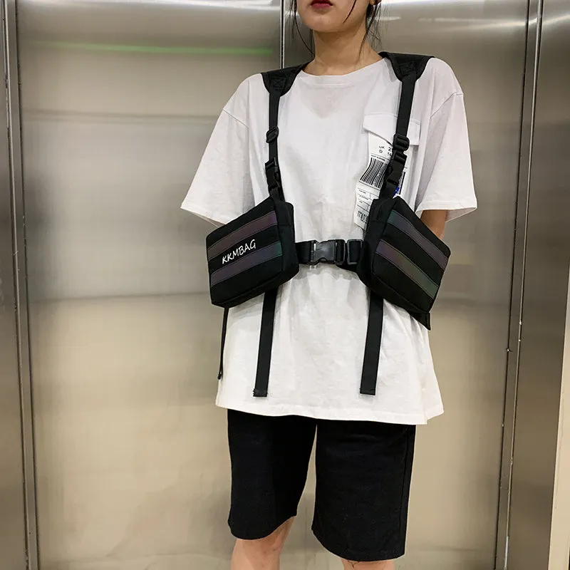 Fashion reflective vest bag yc23202