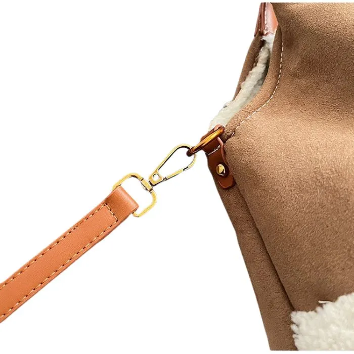 Fashion Tote Suede Large-capacity Bag