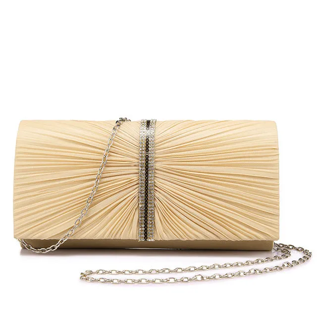Fashion Women's Clutch Handbag - Black,Dark Grey,Red,Yellow