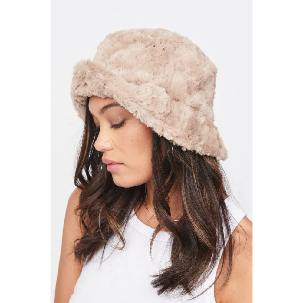 Faux Fur Bucket Hat Bucket Hat