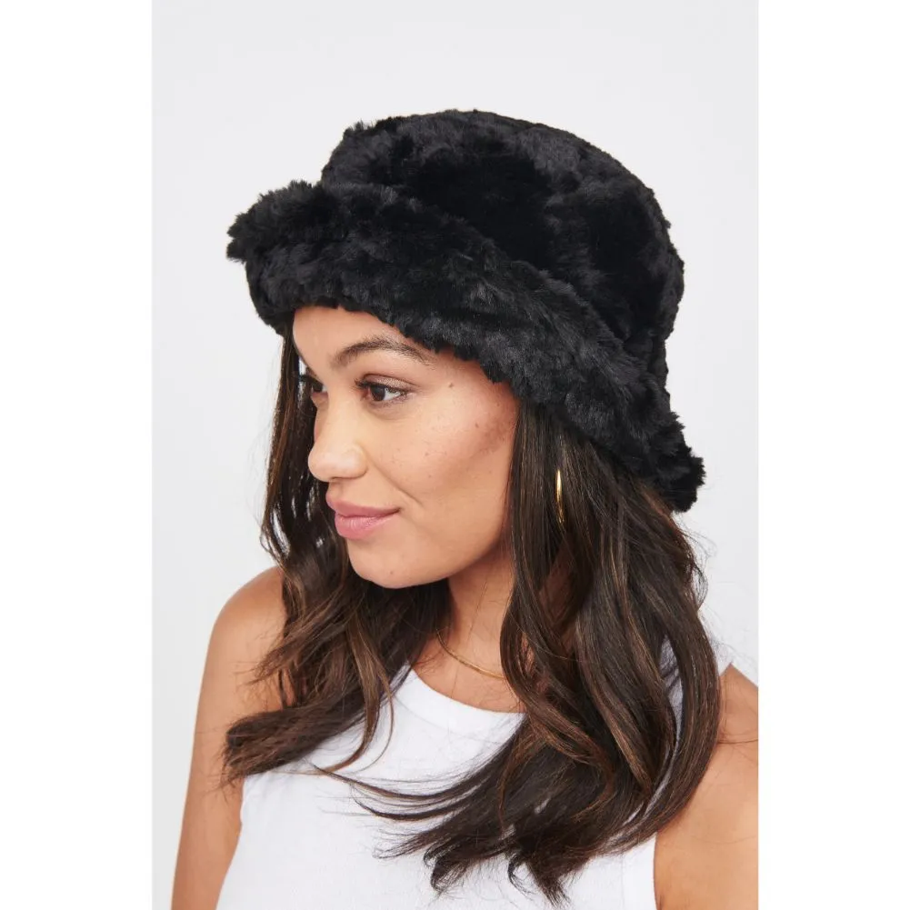Faux Fur Bucket Hat Bucket Hat