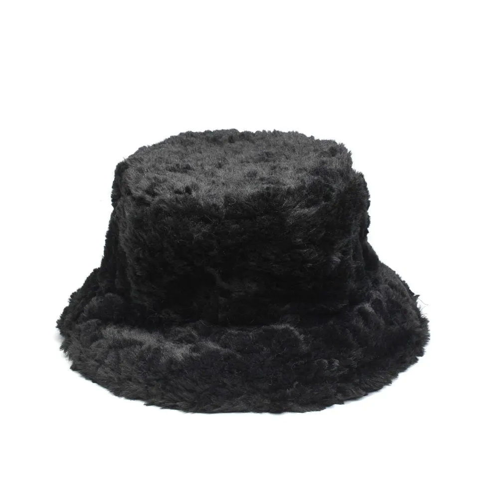 Faux Fur Bucket Hat Bucket Hat