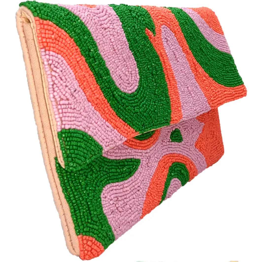 Feel the Groove Clutch Handbag