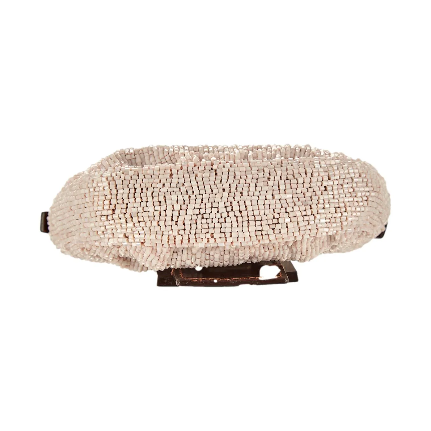 Fendi Baby Pink Beaded Crossiant