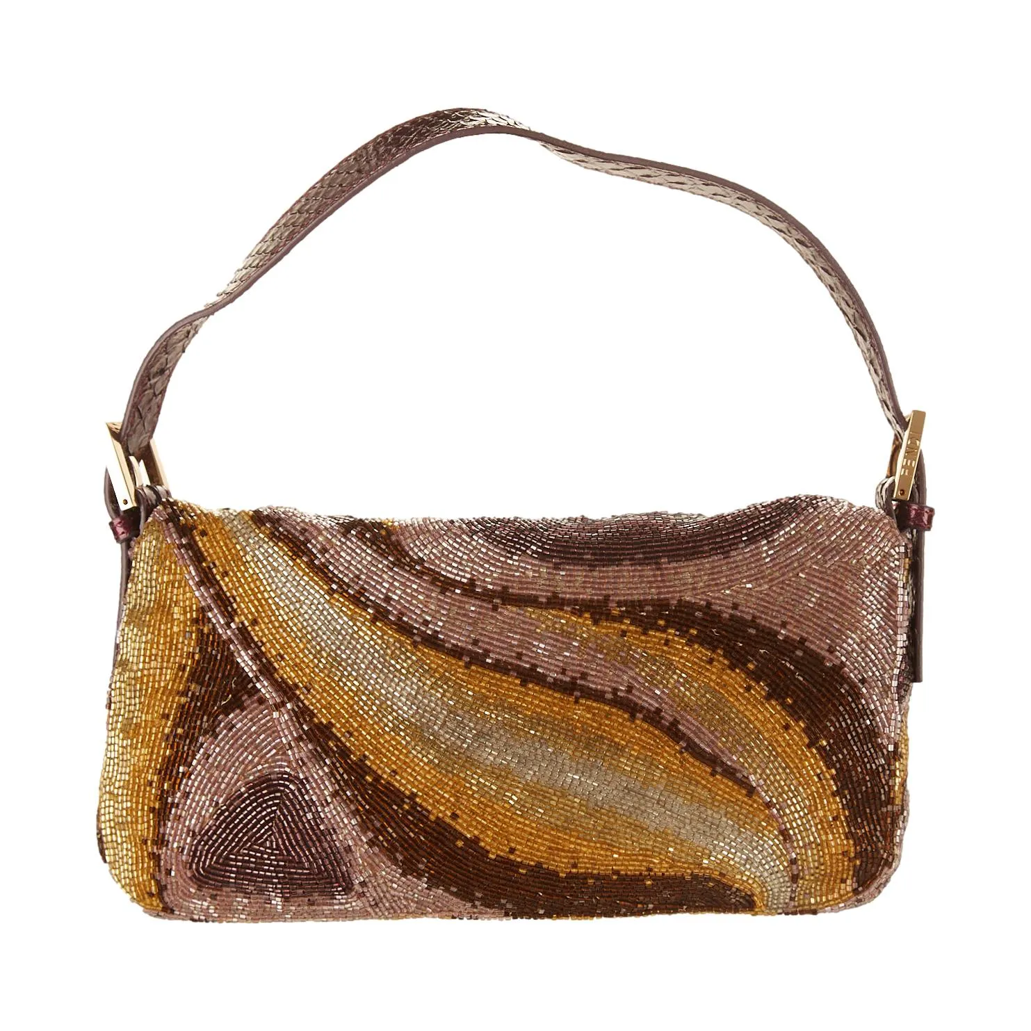 Fendi Beaded Crystal Baguette