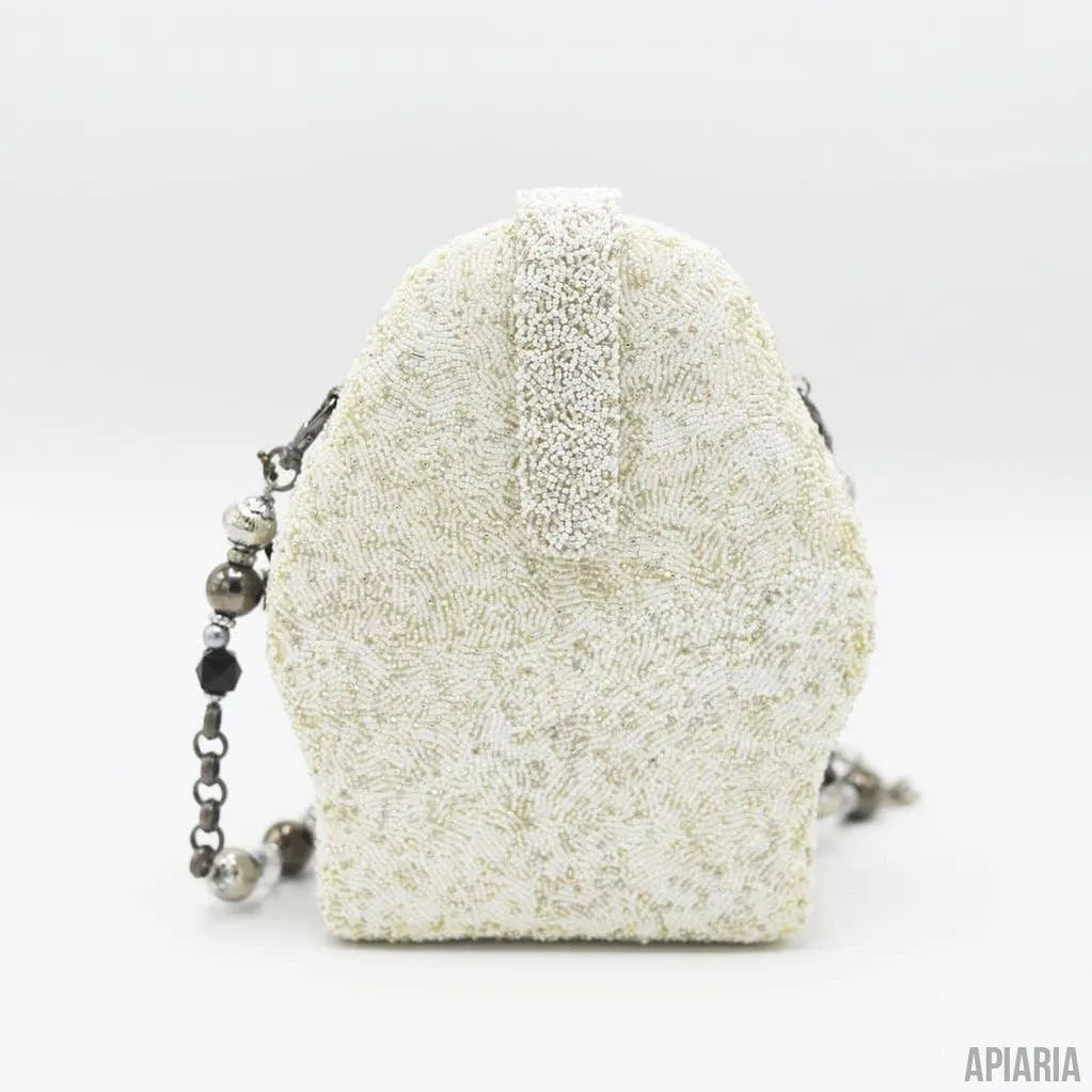 Fifi Handbag by Mary Frances, Hand beaded and embroidered