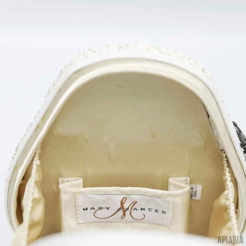 Fifi Handbag by Mary Frances, Hand beaded and embroidered