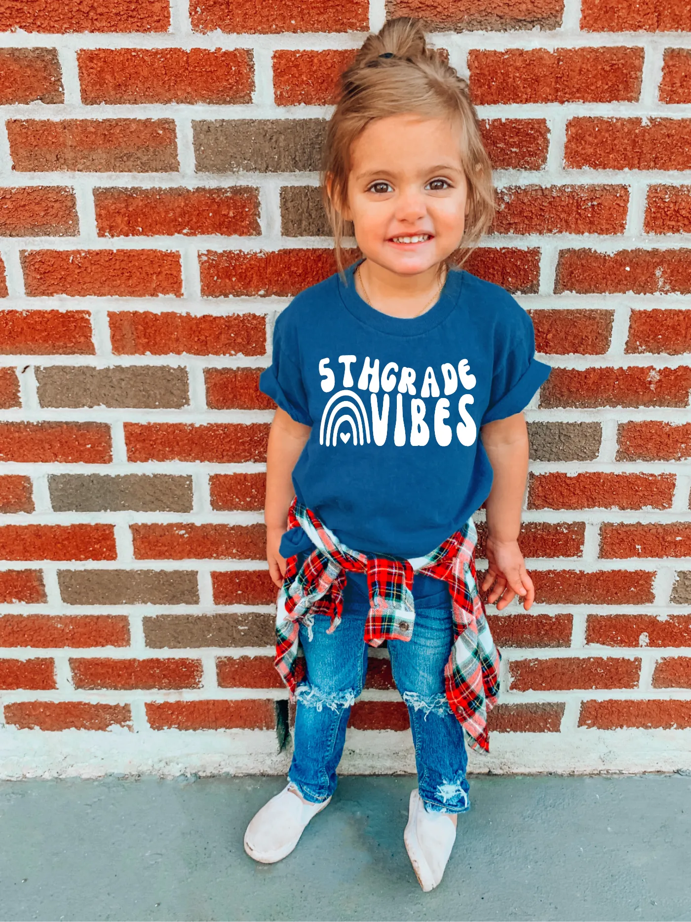 Fifth Grade Vibes Kids Tee