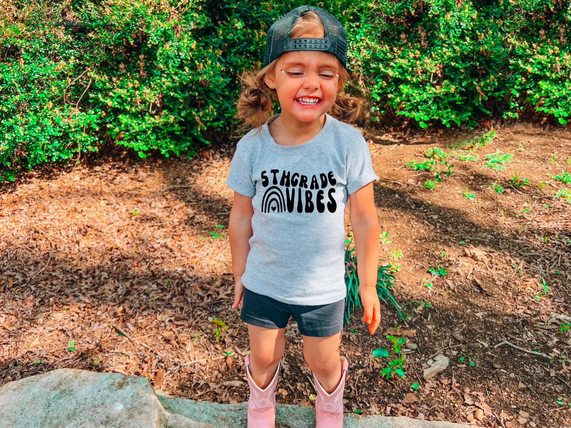 Fifth Grade Vibes Kids Tee