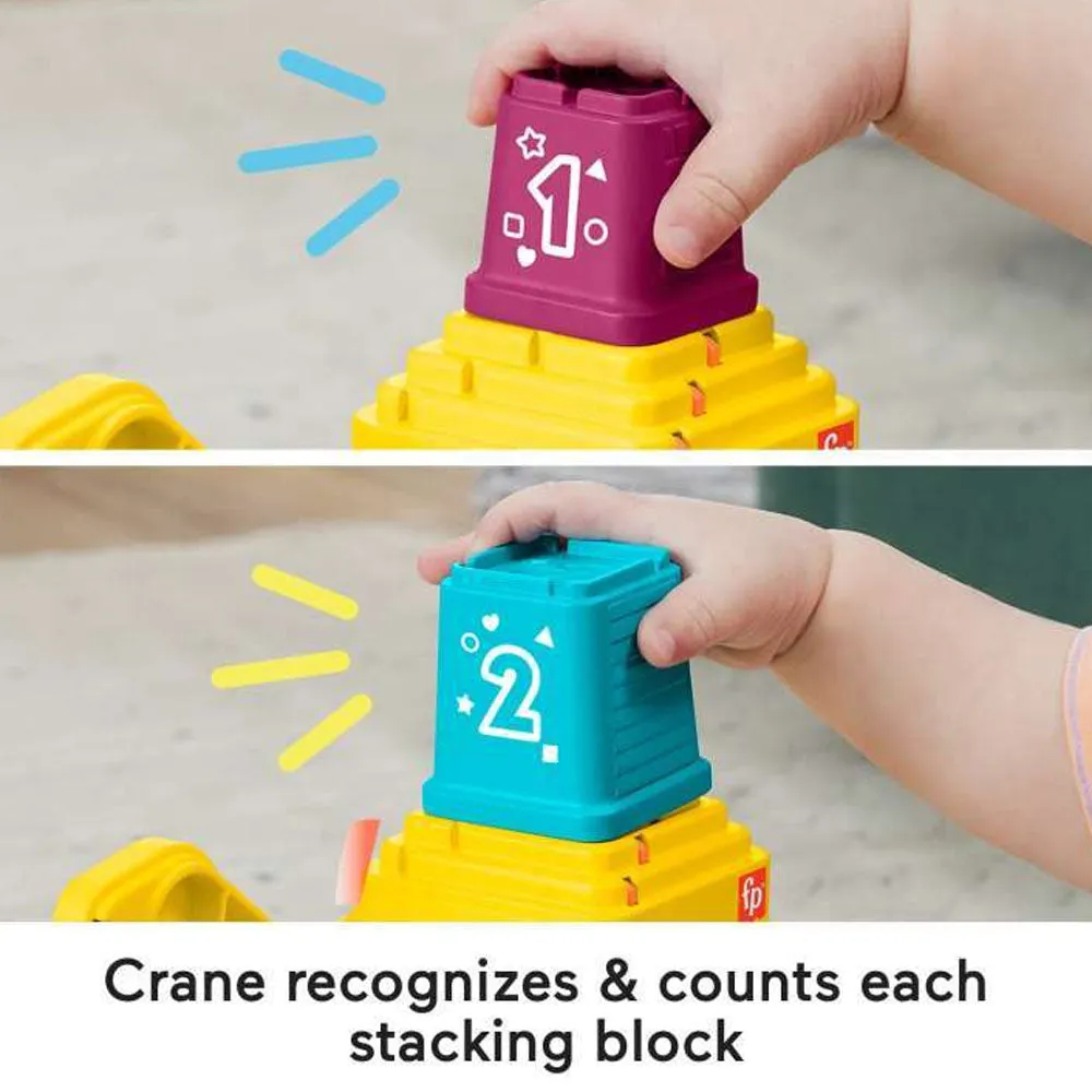Fisher-Price Count & Stack Crane