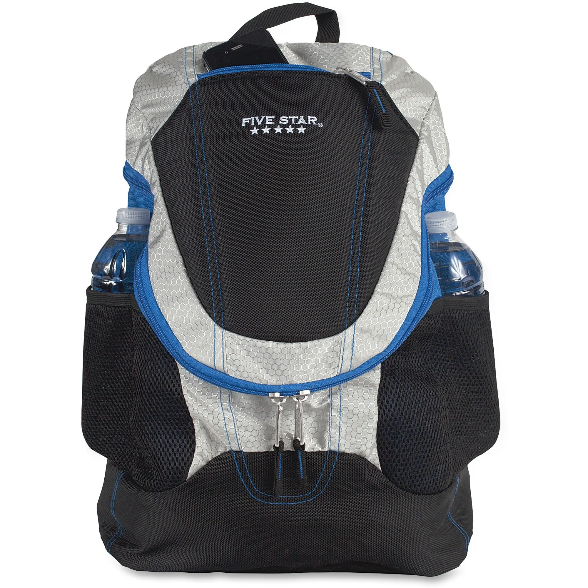 Five Star Carrying Case (Backpack) Book, Notebook, Tablet, Pen, Pencil, Binder, Bottle, Supplies - Assorted