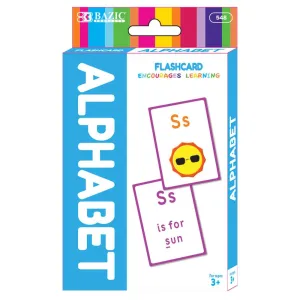 Flash Cards Alphabet Preschool (36/Pack)