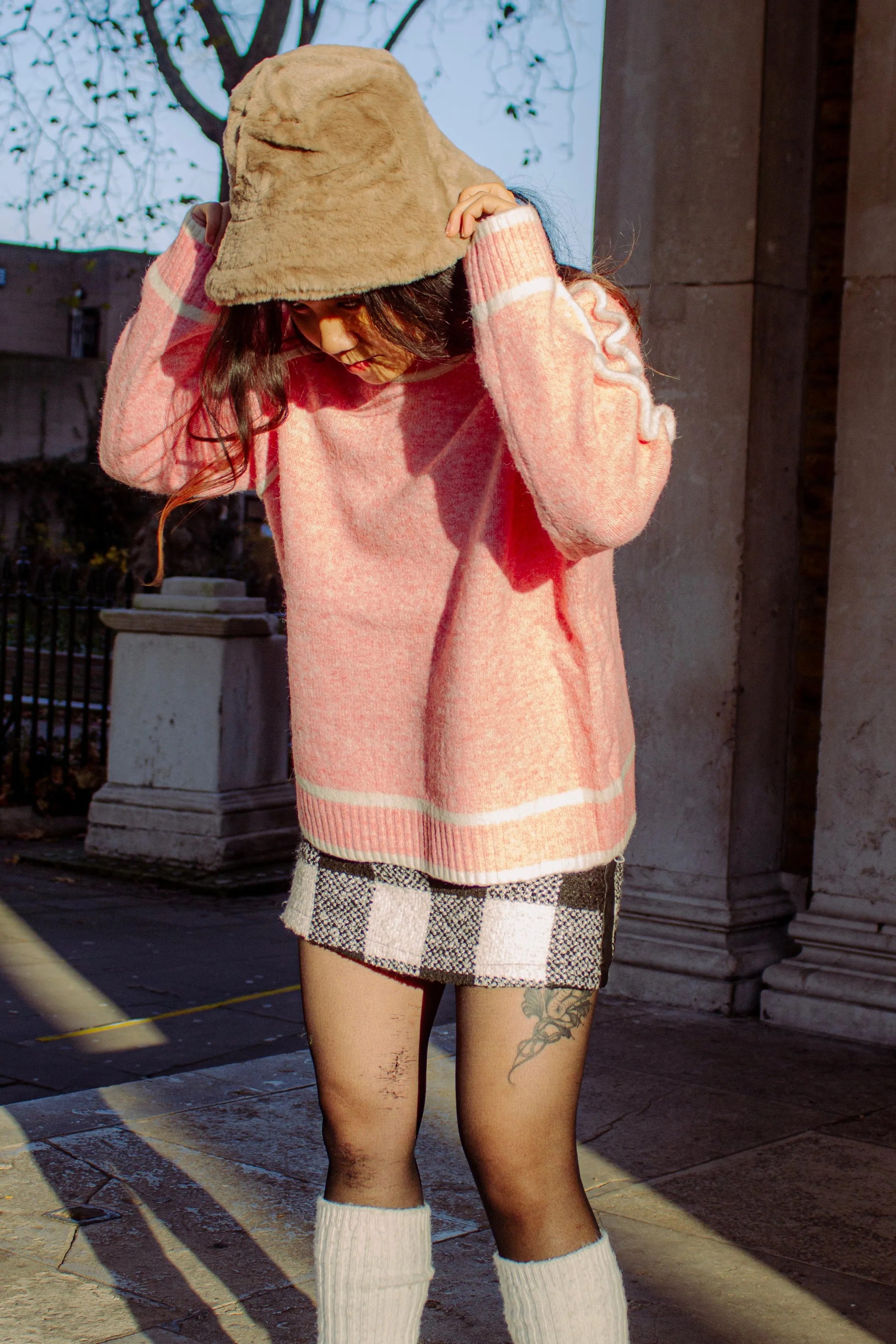 Fluffy Bucket Hat