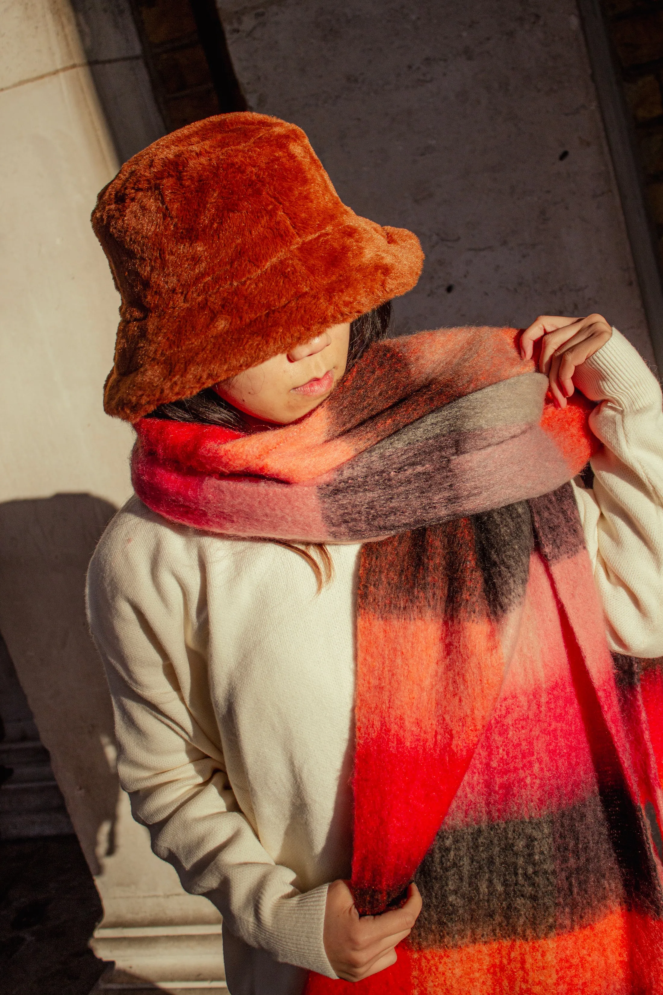 Fluffy Bucket Hat
