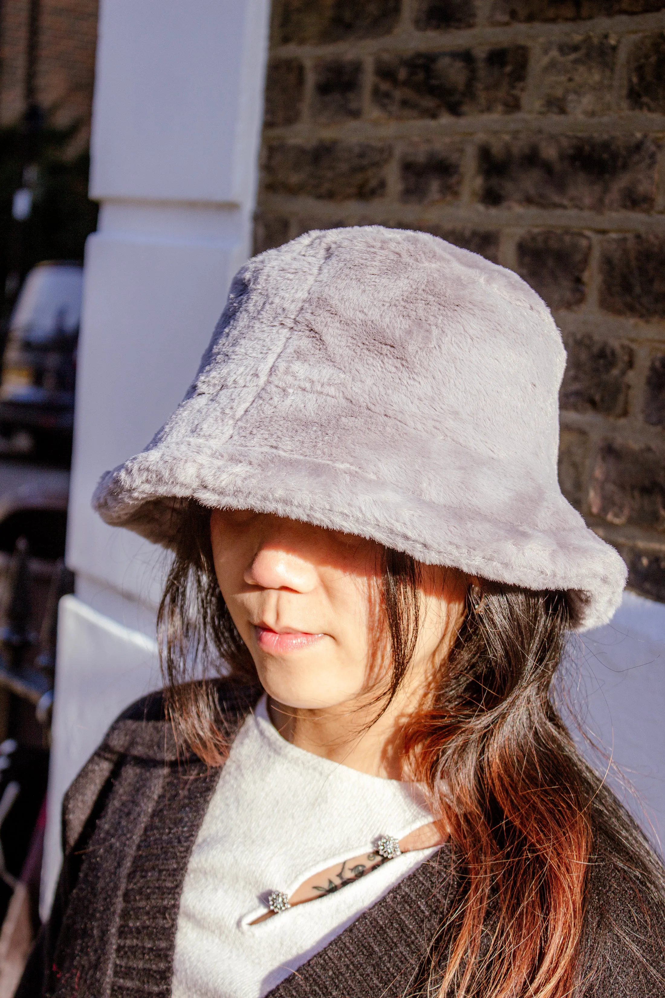Fluffy Bucket Hat