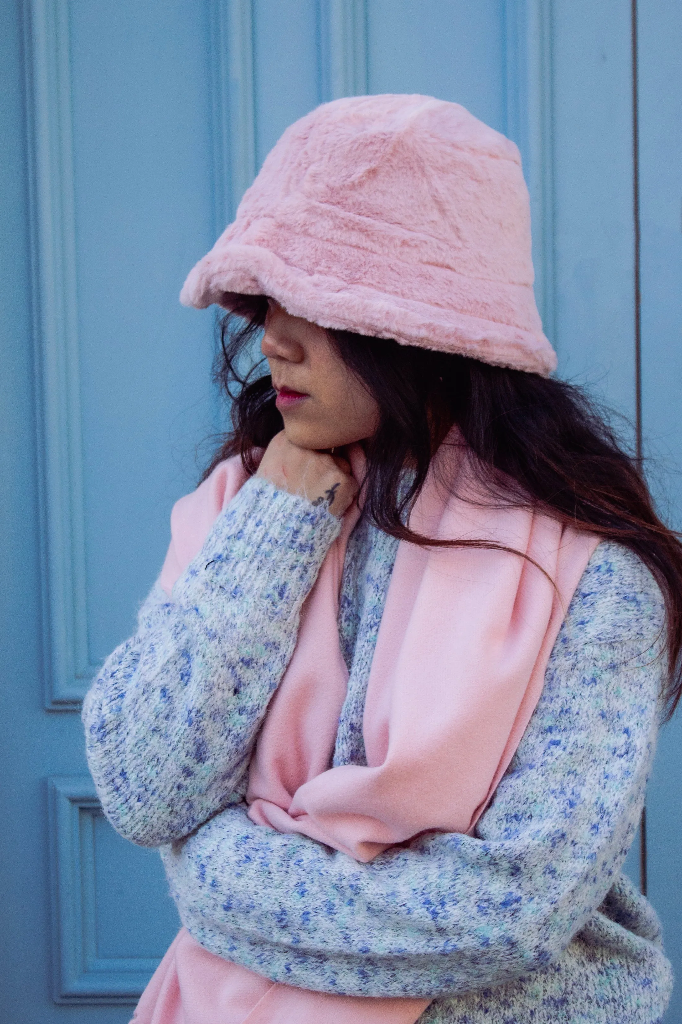 Fluffy Bucket Hat