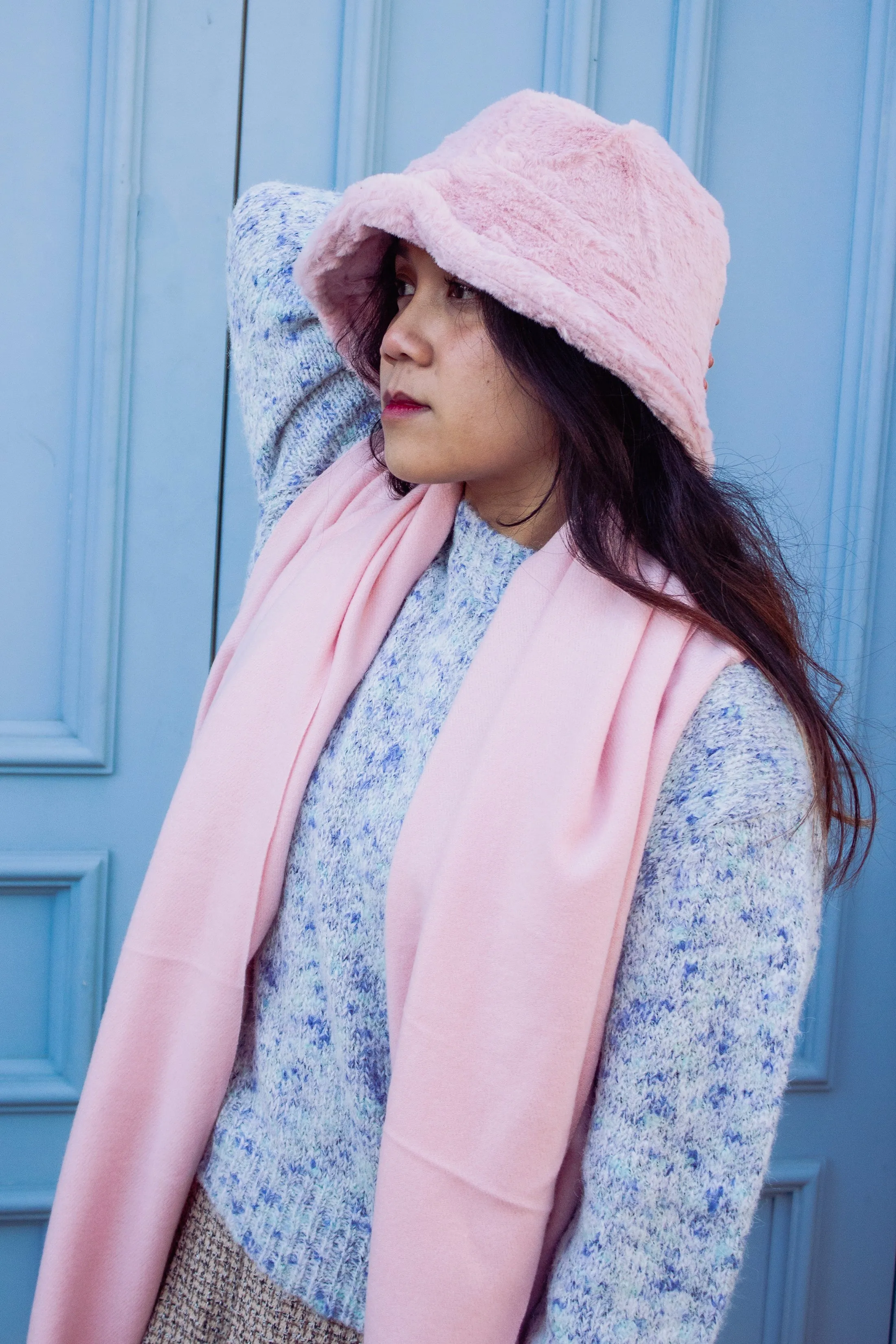 Fluffy Bucket Hat