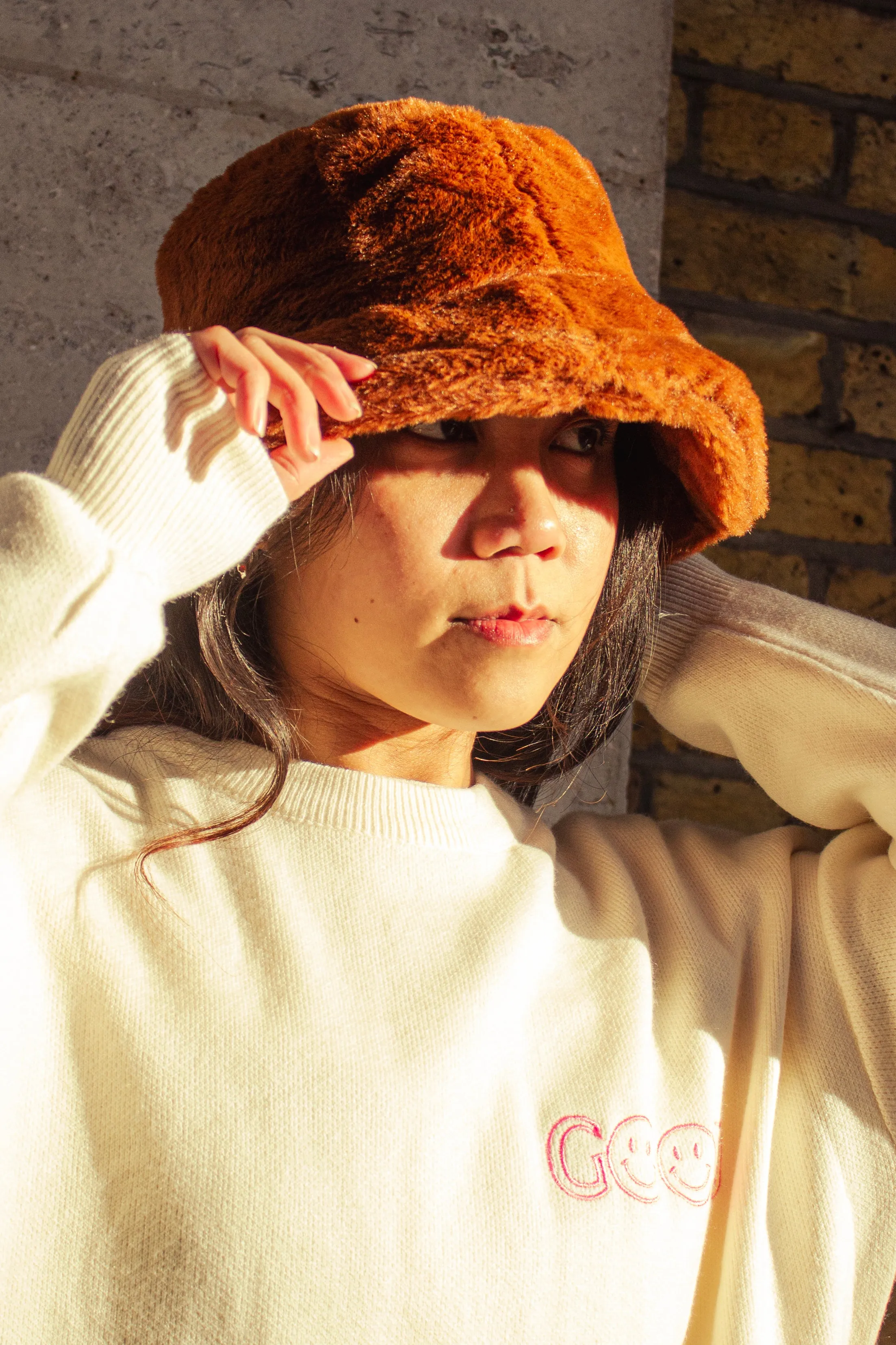Fluffy Bucket Hat