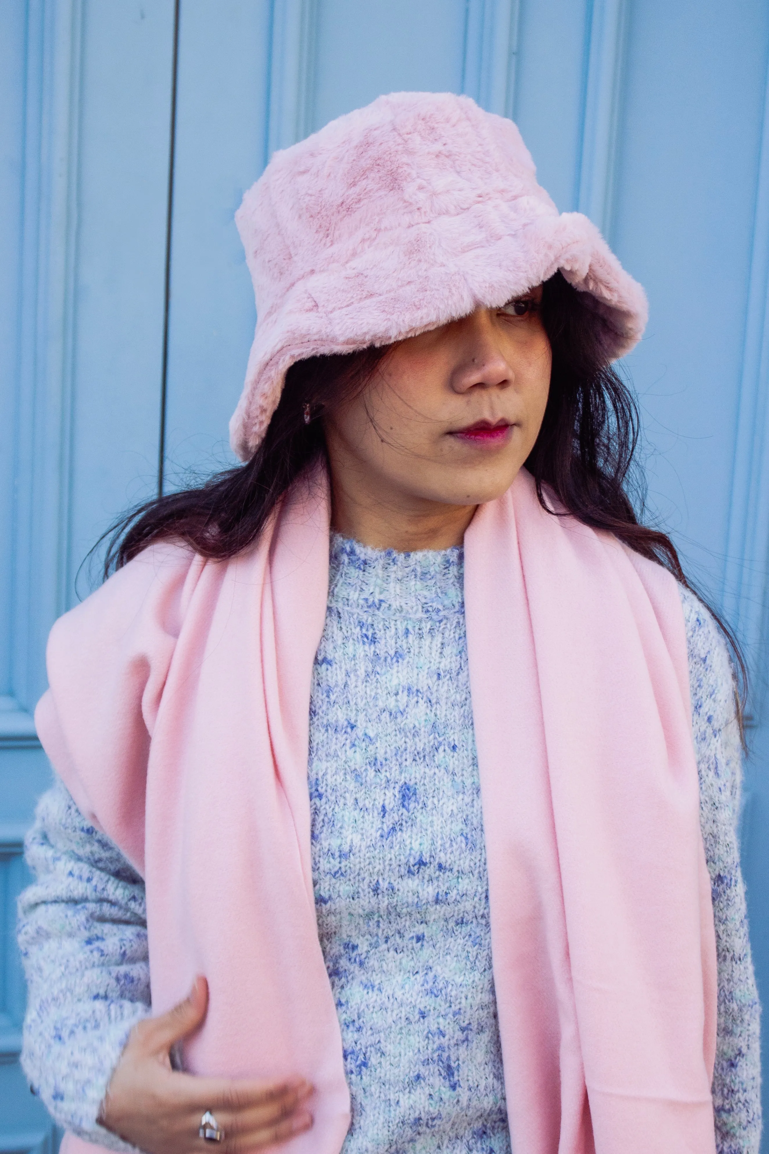 Fluffy Bucket Hat