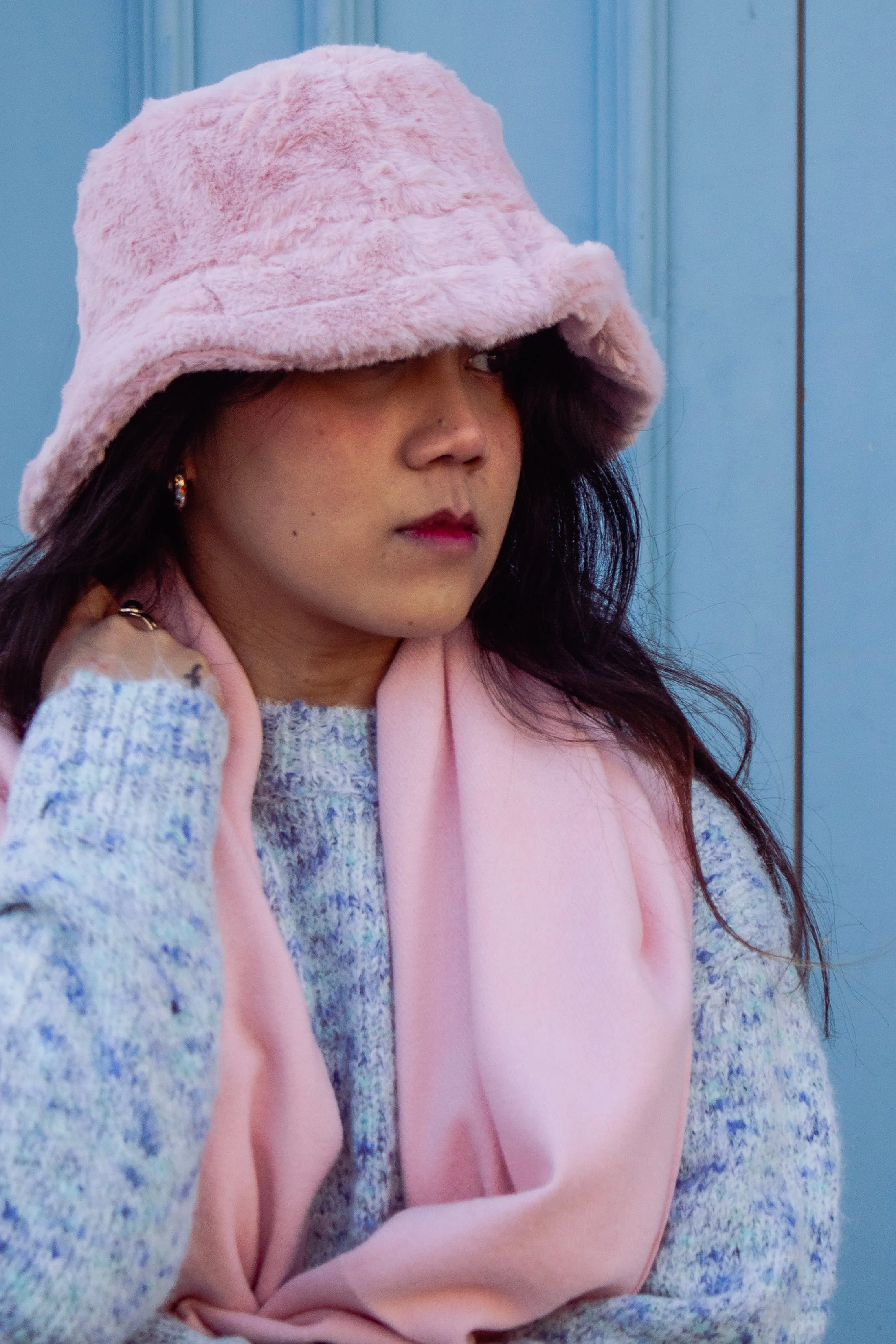Fluffy Bucket Hat
