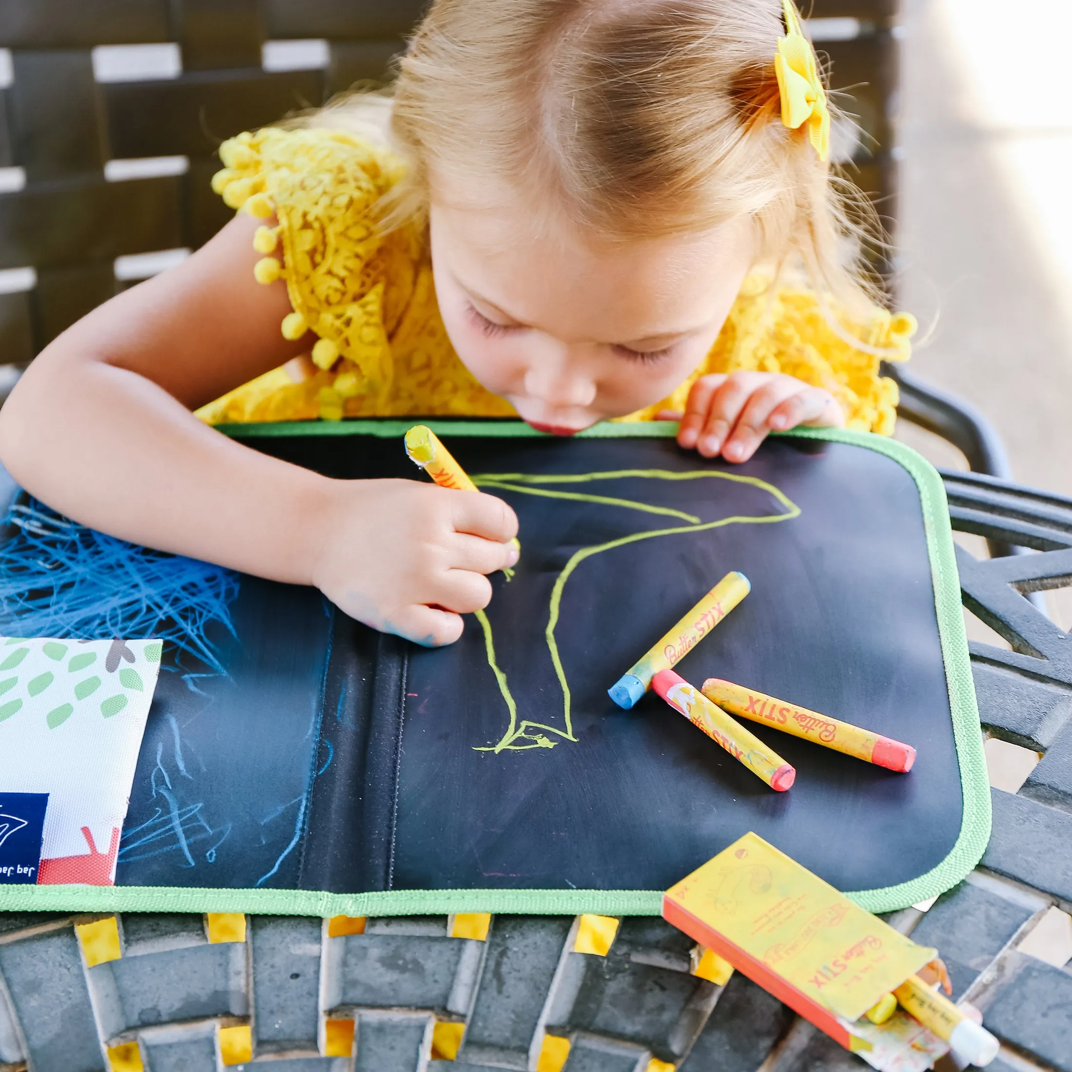 Forest Woodlands Dry Erase Place Mat   Chalk Mat