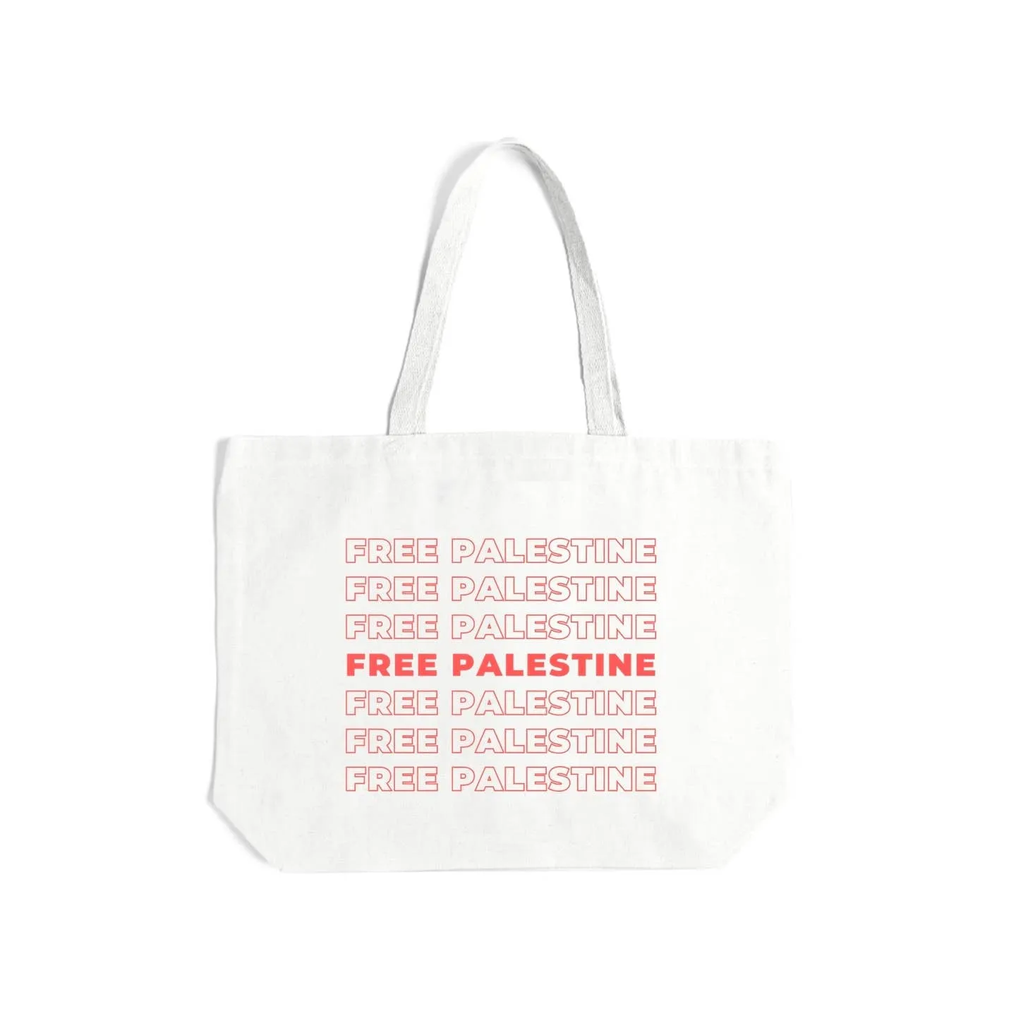 Free Palestine Jumbo Tote